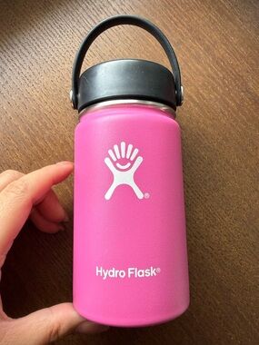 Hydro Flask Wide Mouth Bottle 12oz Pink
